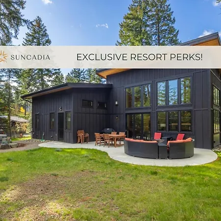 Suncadia Single Story 4 Bdrm Home With Hot Tub